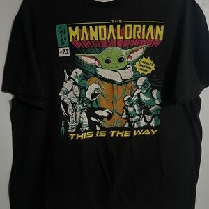 Star Wars Black Mandalorian Tee 7
